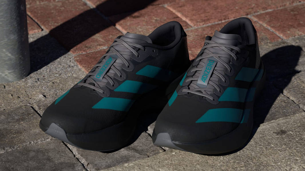 adidas Adizero EVO SL Black Teal Front