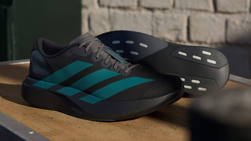 adidas Adizero EVO SL Black Teal Side