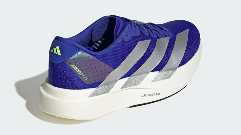 adidas Adizero EVO SL Lucid Blue Silver JR3417 Back