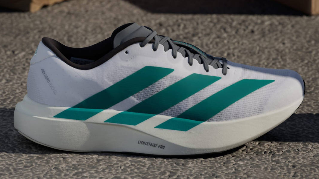 adidas Adizero Evo SL White Pure Teal Lifestyle