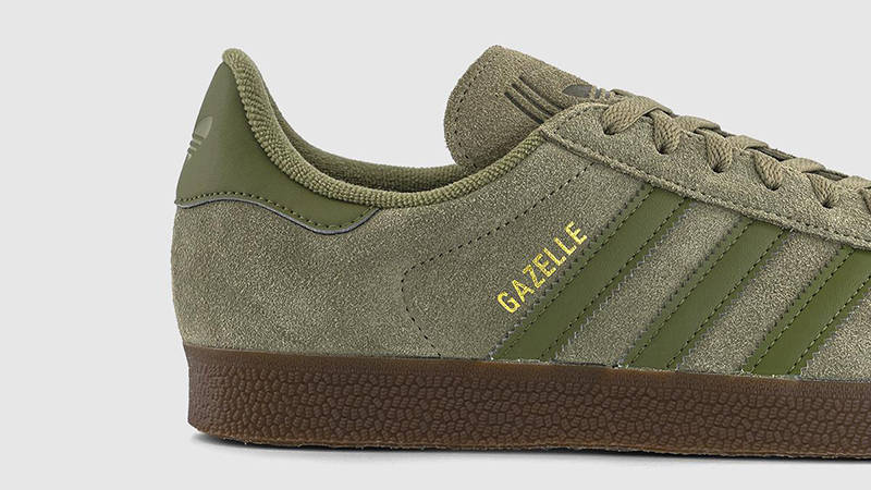 adidas Gazelle 85 Orbit Green Focus Olive JR6288 Detail