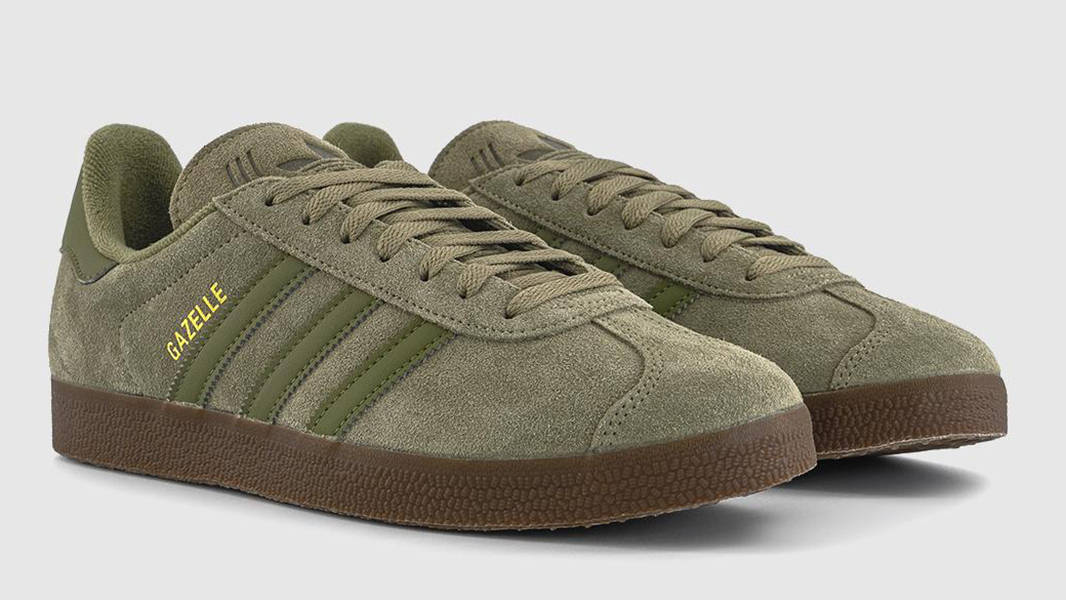 adidas Gazelle 85 Orbit Green Focus Olive JR6288 Side