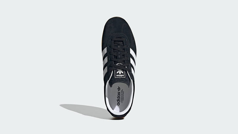adidas Gazelle Lo Pro Black White Gum JR8886 middle