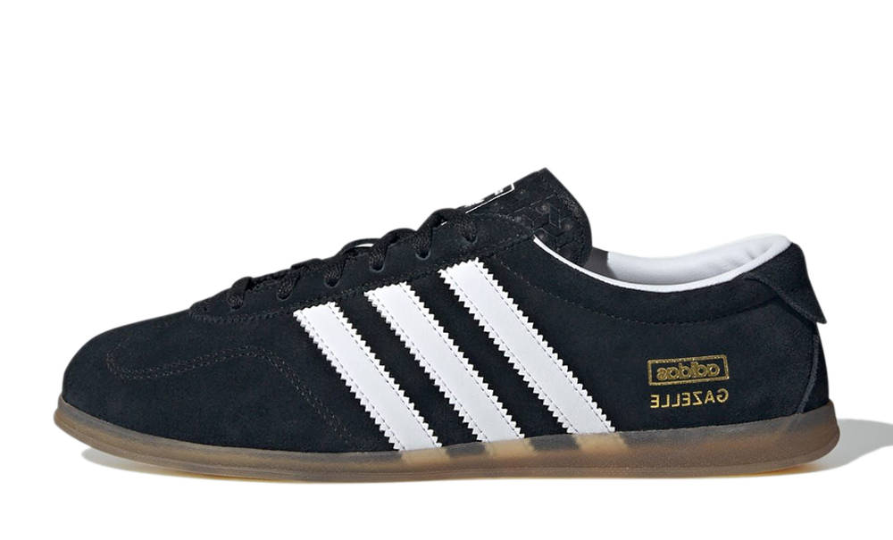 adidas Gazelle Lo Pro Black White Gum JR8886