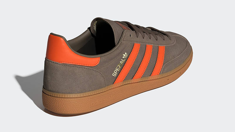 adidas Handball Spezial Cargo Brown Orange JR3846 Back