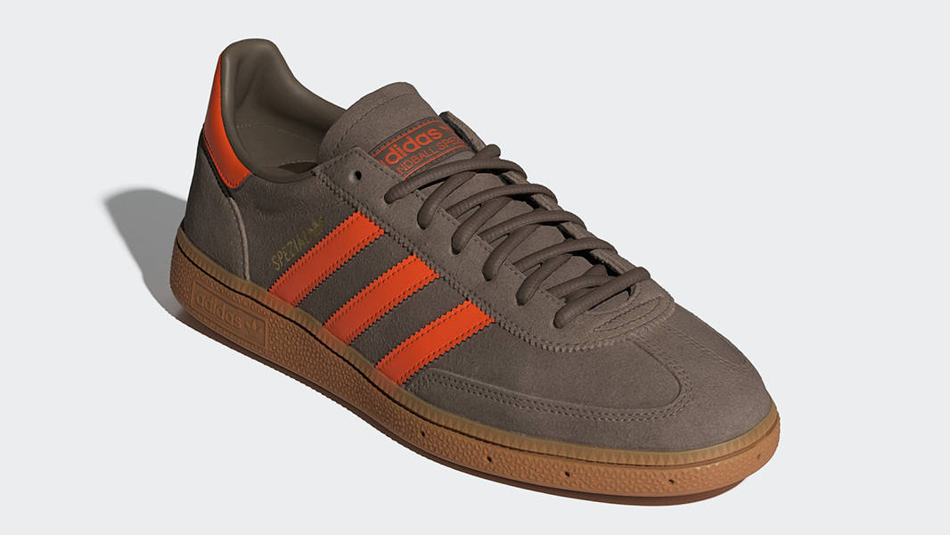 adidas Handball Spezial Cargo Brown Orange JR3846 Side