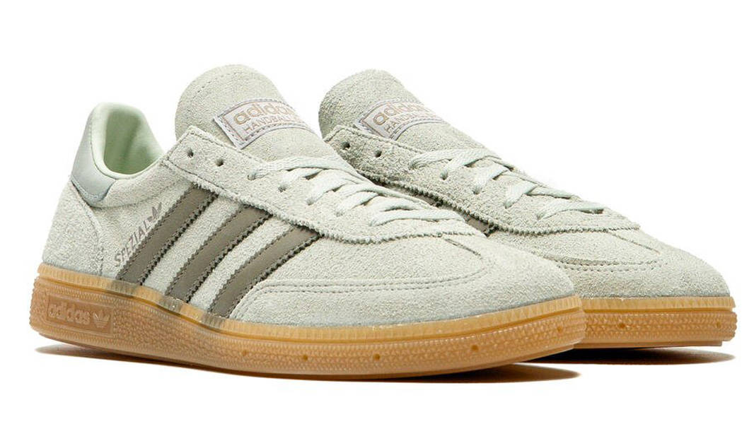 adidas Handball Spezial Linen Green Silver Front