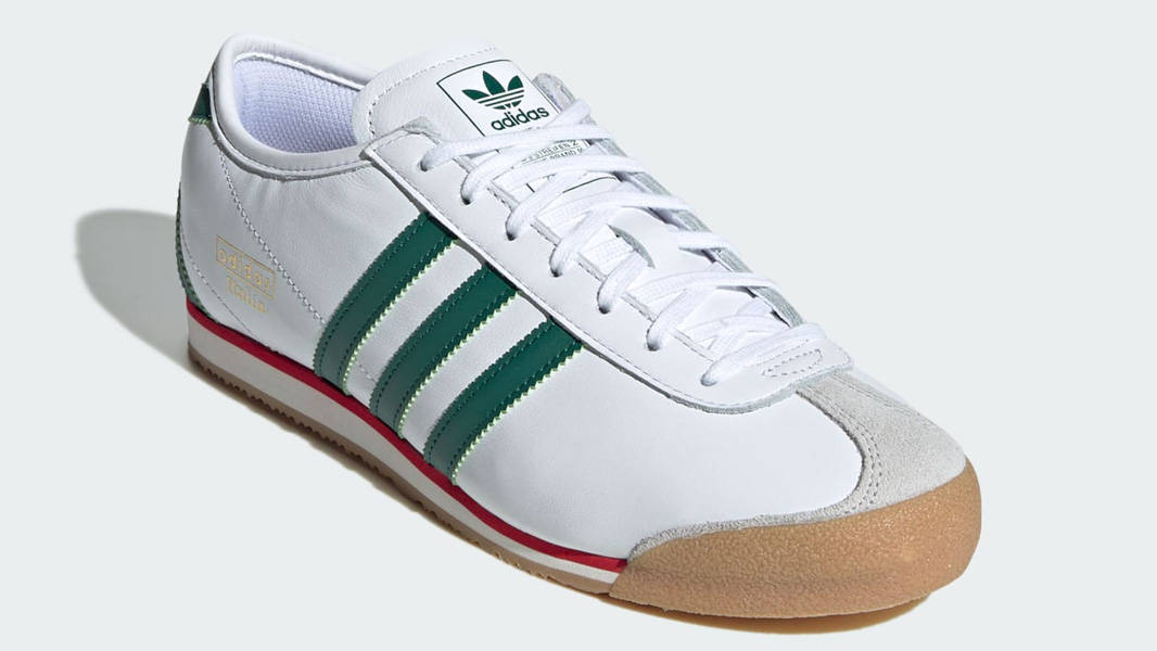 adidas Italia 70s Cloud White Collegiate Green Front