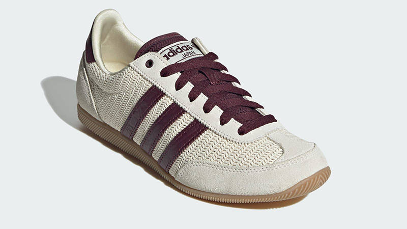 adidas Japan Cream White Maroon JR7161 front