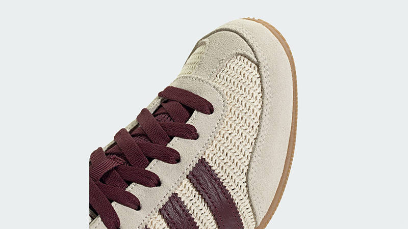 adidas Japan Cream White Maroon JR7161 toe