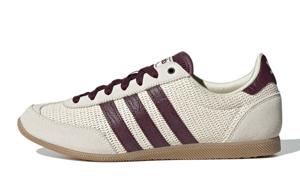 adidas Japan Cream White Maroon