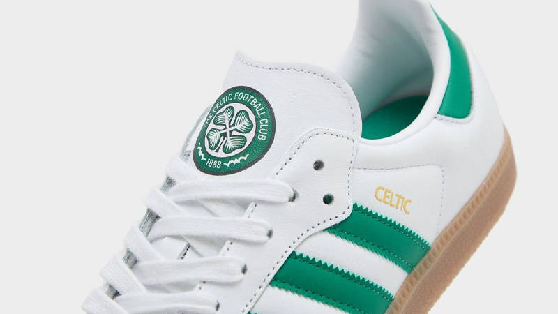 adidas Samba Celtic FC Closeup