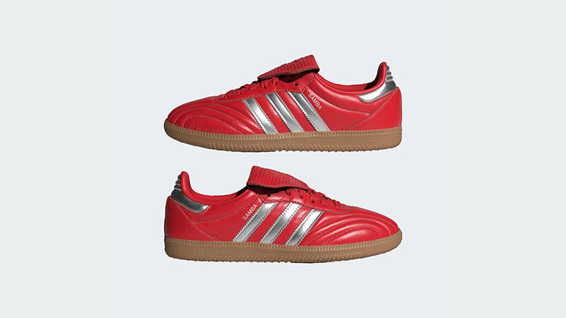 adidas Samba LT Better Scarlet Silver JS3938 feature