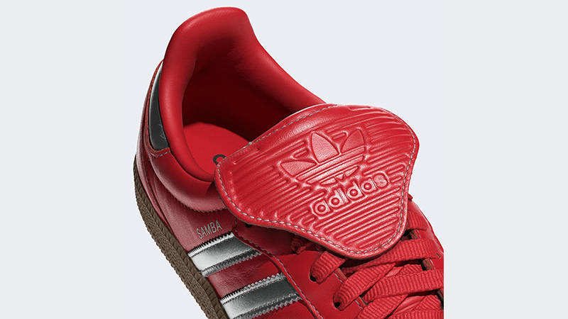 adidas Samba LT Better Scarlet Silver JS3938 inner