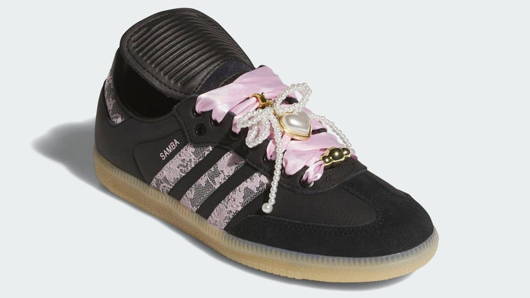 adidas Samba LT Lace & Pearls Front