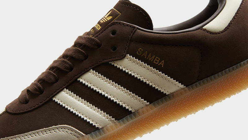 adidas Samba OG Dark Brown IH9554 Detail