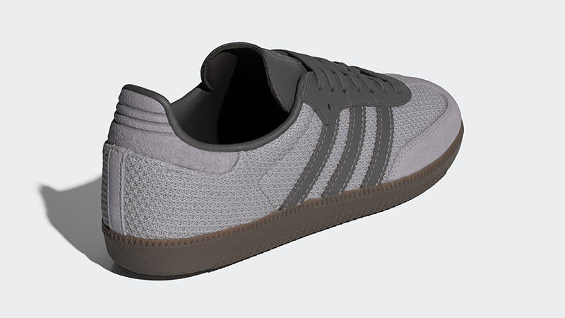 adidas Samba OG Glory Grey Charcoal JR0886 Back