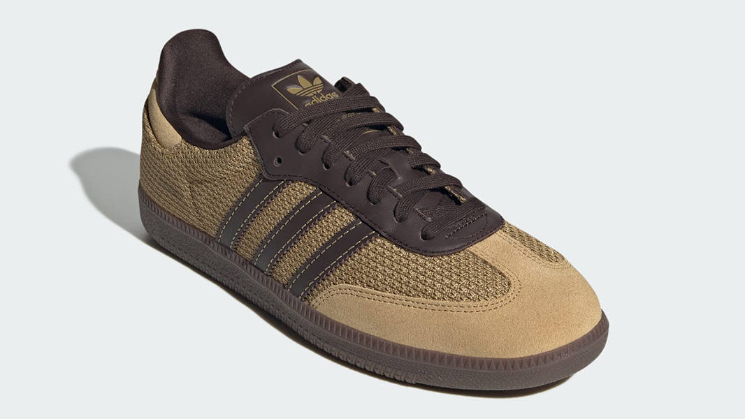 adidas Samba OG Golden Beige JR0884 Side