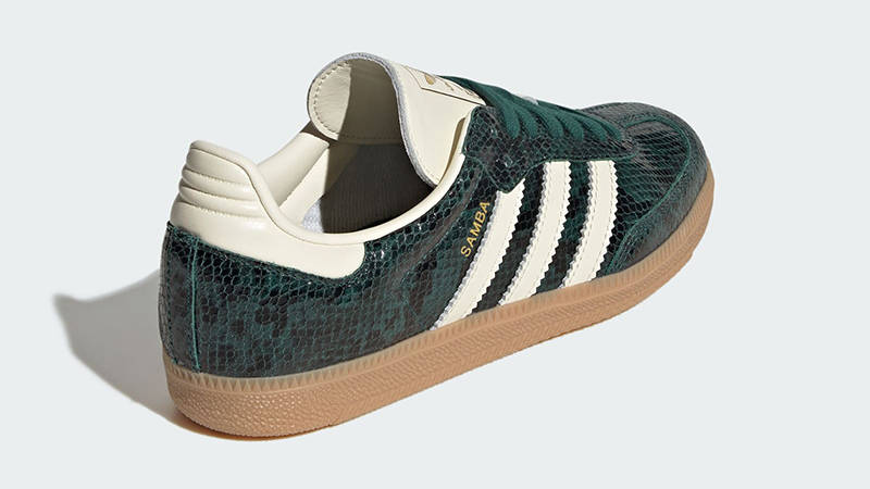 adidas Samba OG Green Snakeskin JR8848 Back