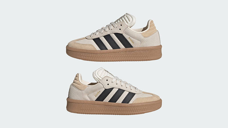adidas Samba XLG Kids Wonder White Black JR1634 feature