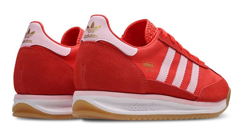 adidas SL 72 RS GS Bright Red Clear Pink JP6797 Back