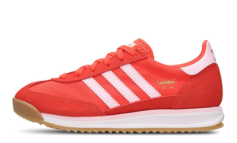 adidas SL 72 RS GS Bright Red Clear Pink JP6797