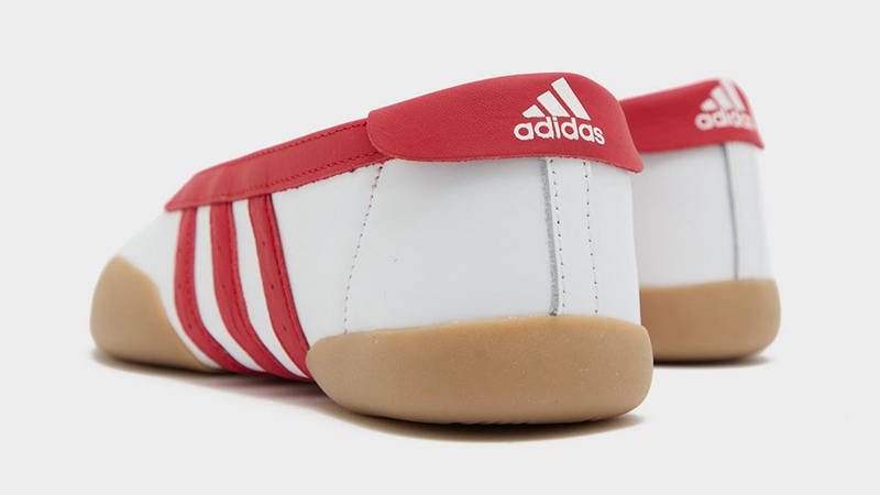 adidas Taekwondo Mei Ballet Silver Red JQ0960 back