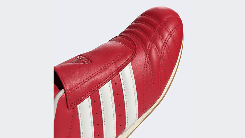 adidas Taekwondo Red Scarlet JS4020 toe