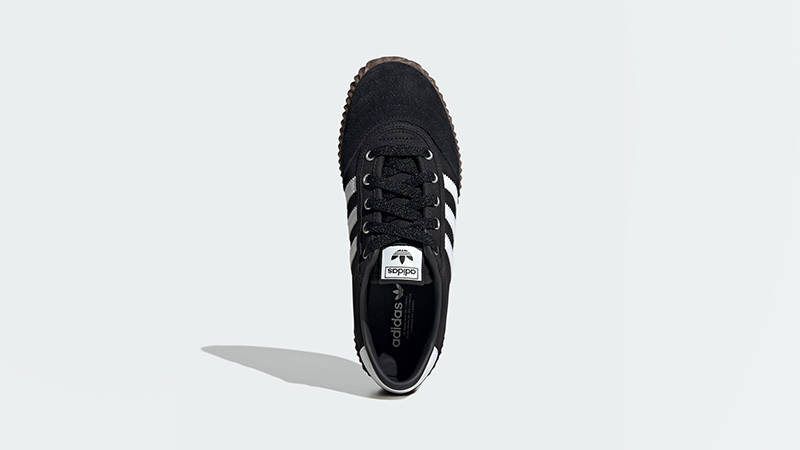 adidas Volley Plimsole Black Gum JR6016 middle