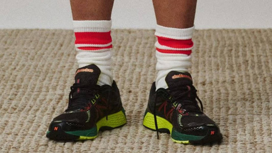 Aimé Leon Dore x New Balance 860v2 Black Volt Green First Look