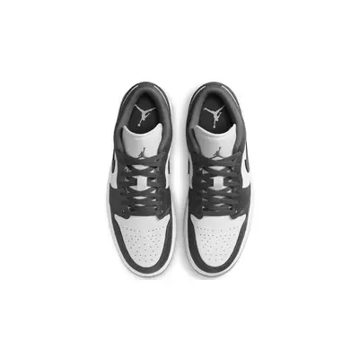 Air Jordan 1 Low Grey White Middle
