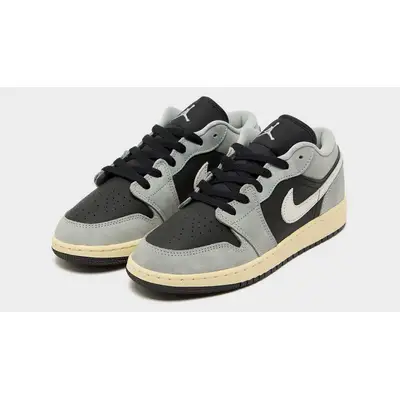 Air Jordan 1 Low GS Light Smoke Grey Side