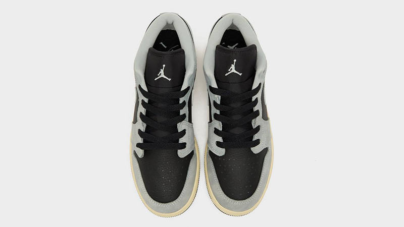 Air Jordan 1 Low GS Light Smoke Grey Top