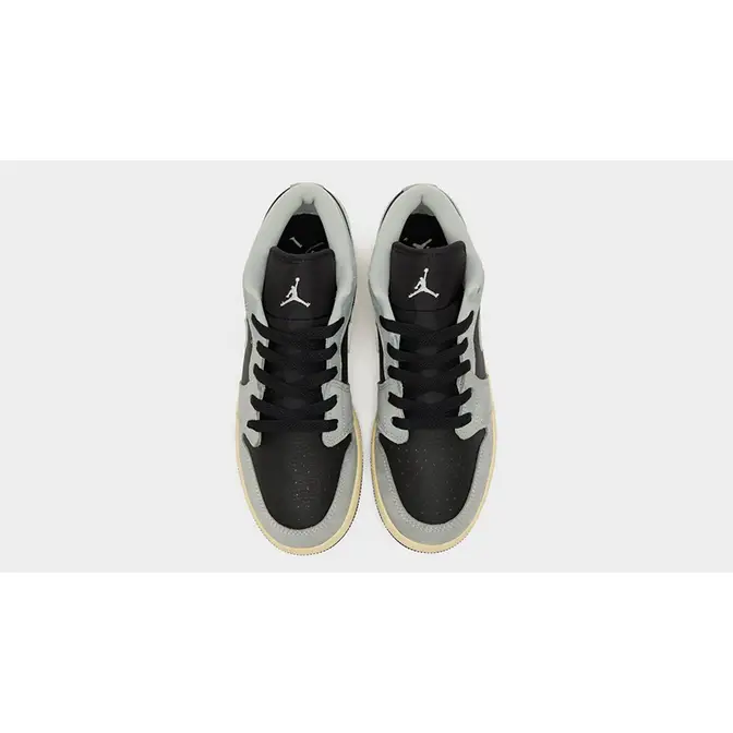 Air Jordan 1 Low GS Light Smoke Grey Top