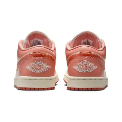 Air Jordan 1 Low Sail Madder Root Back