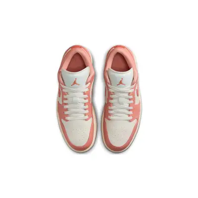 Air Jordan 1 Low Sail Madder Root Middle