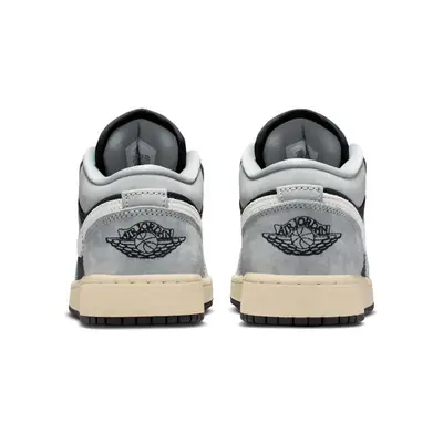Air Jordan 1 Low SE GS Light Smoke Grey Sail Back
