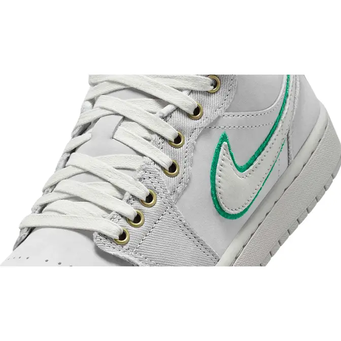 Air Jordan 1 Low SE Light Smoke Grey White IH3369-077 Detail