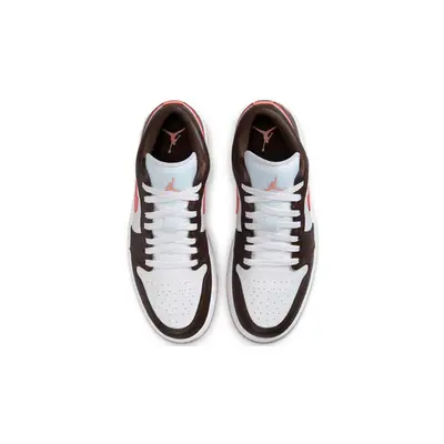 Air Jordan 1 Low White Baroque Brown Middle
