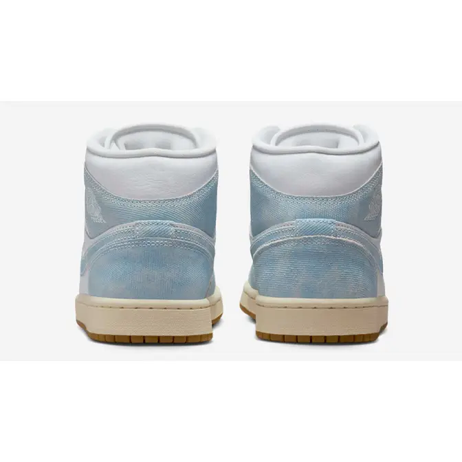 Air Jordan 1 Mid Denim Gum Back