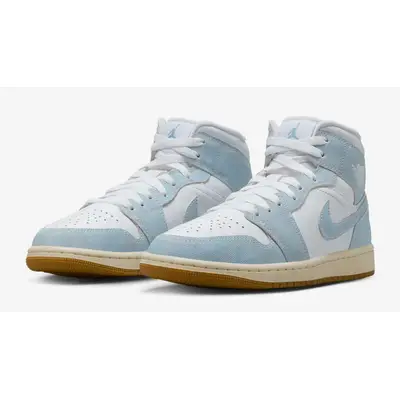 Air Jordan 1 Mid Denim Gum Front