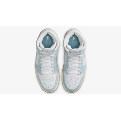 Air Jordan 1 Mid Denim Gum Middle