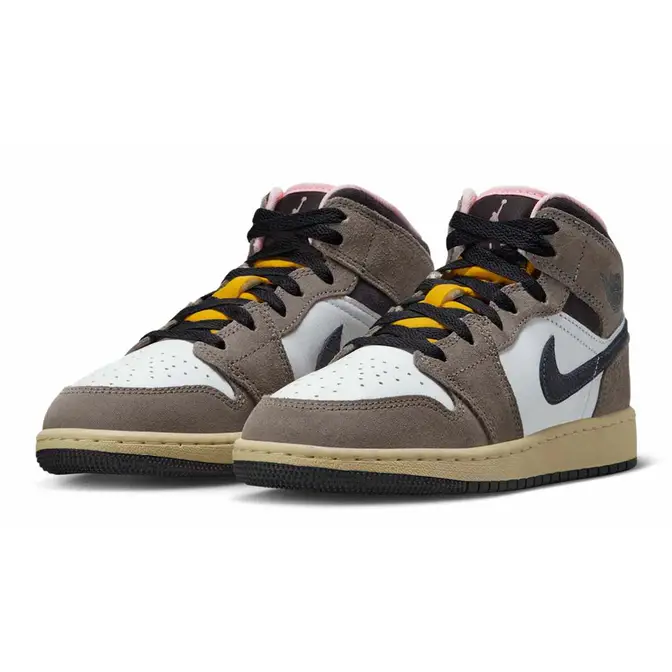 Air Jordan 1 Mid SE Cave Stone Front
