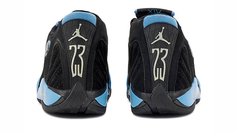 jordan retro 14 black and blue