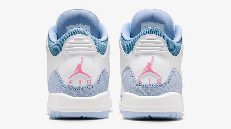 Air Jordan 3 GS White Cobalt Bliss HQ0784-101 Back