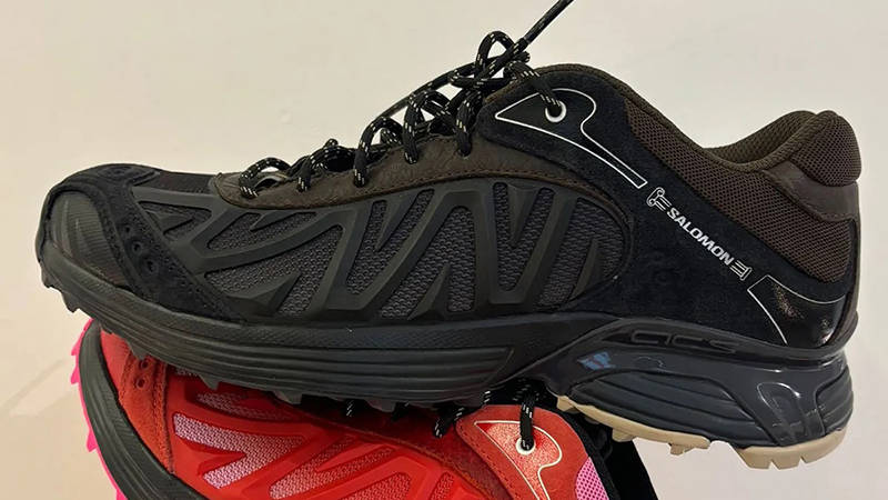 Aries x Salomon XT-Whisper Brown Side