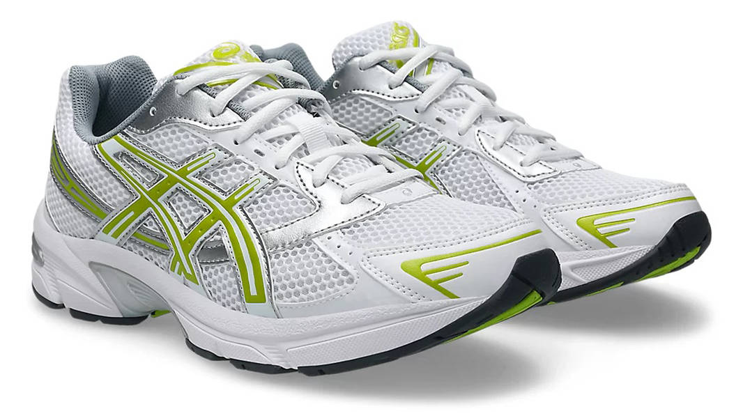 ASICS GEL-1130 White Green Apple 1203A609-105 Front