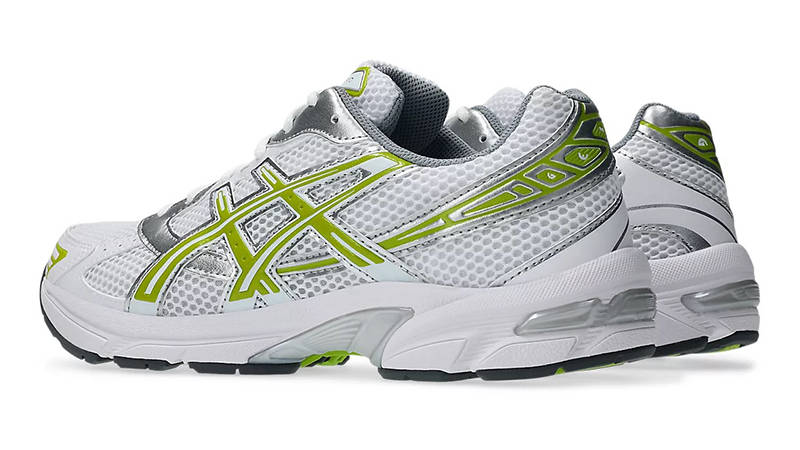 ASICS GEL-1130 White Green Apple 1203A609-105 Side