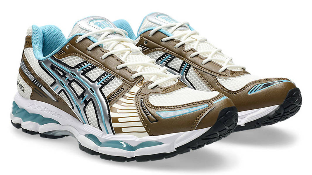 ASICS Gel-Kayano 12.1 Brown Blue Front