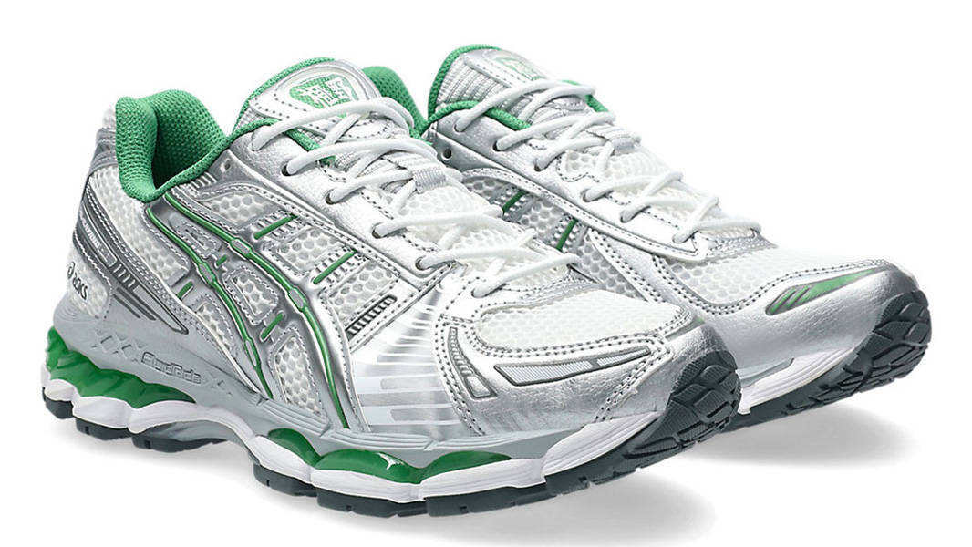 ASICS Gel-Kayano 12.1 Silver Green Front